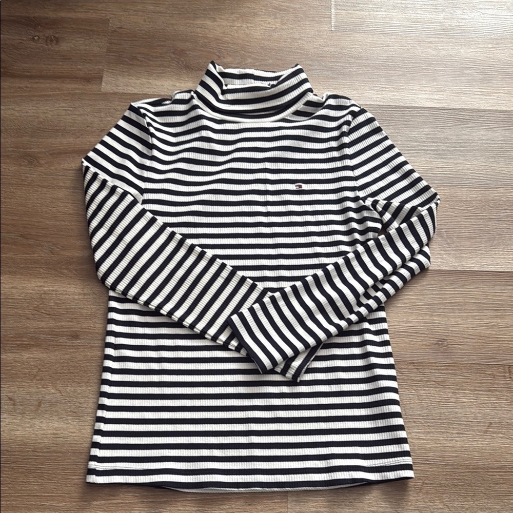 (New) Tommy Hilfiger Ribbed Turtle Neck Top